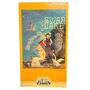 RARE Swan Lake VHS 1982 Media Home Entertainment Toei Animation Anime Vintage